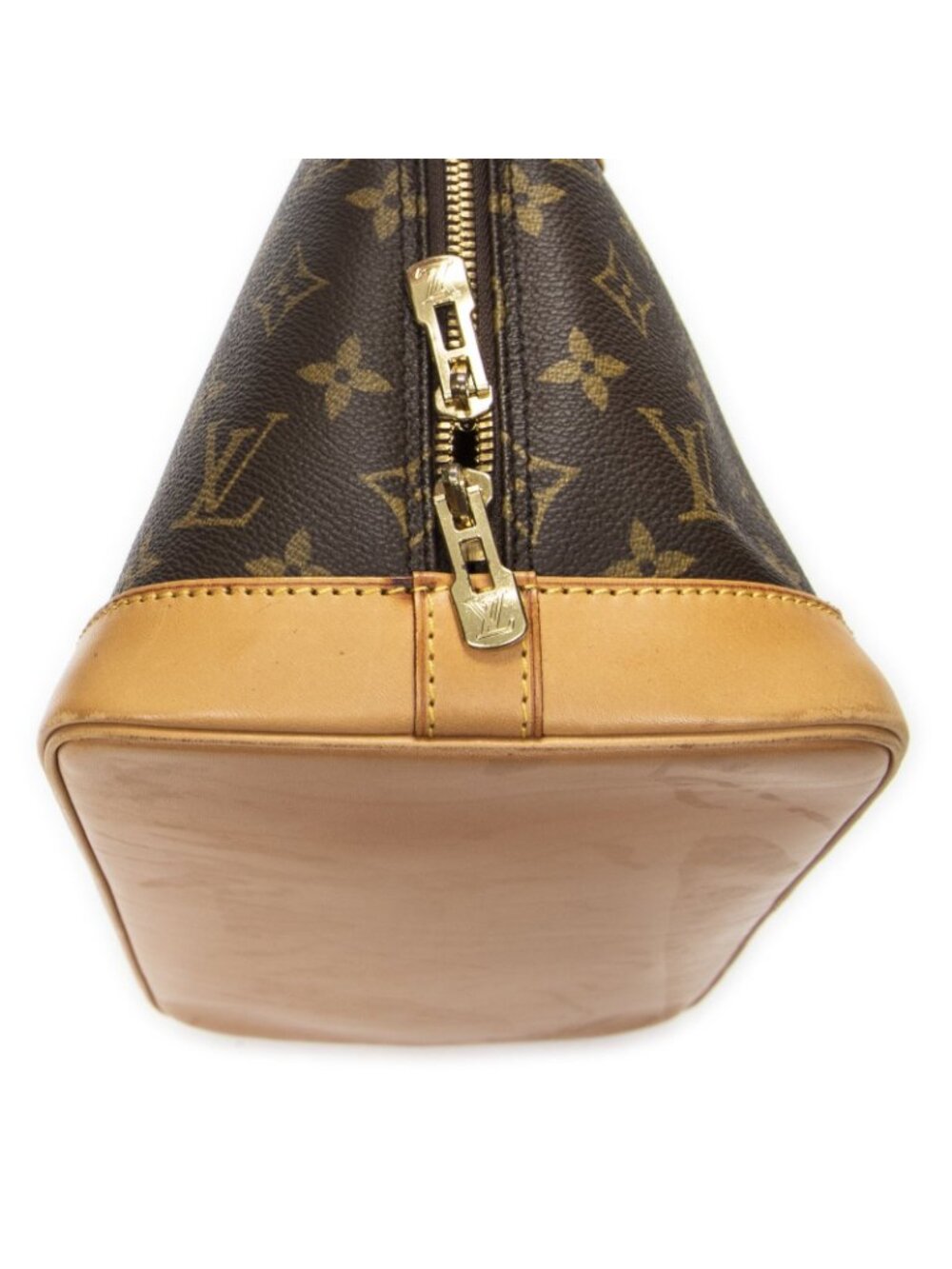 Louis Vuitton Alma Brown Monogram Canvas Handbag - Picture 7 of 10